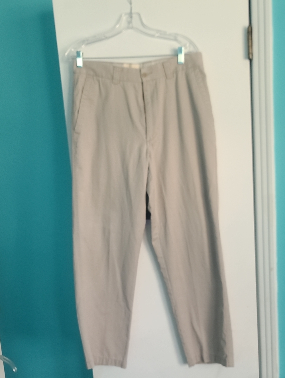 Perry Ellis Men's Light Tan Chinos